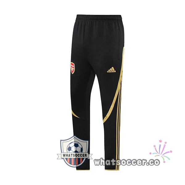 Arsenal Black Soccer Pants 2021-2022