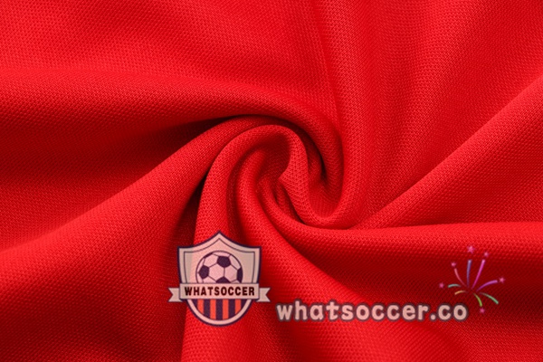 Training Polo AC Milan + Pants Red 2021-2022
