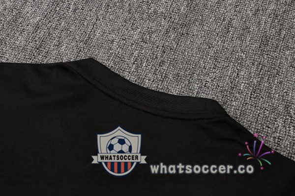 Training Polo AC Milan + Pants Black 2021-2022