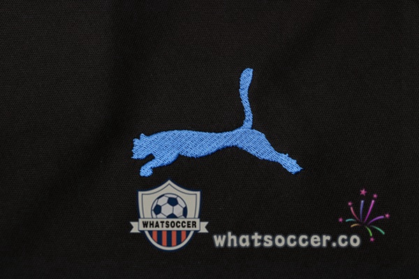 Training Polo Marseille OM + Pants Black 2021-2022