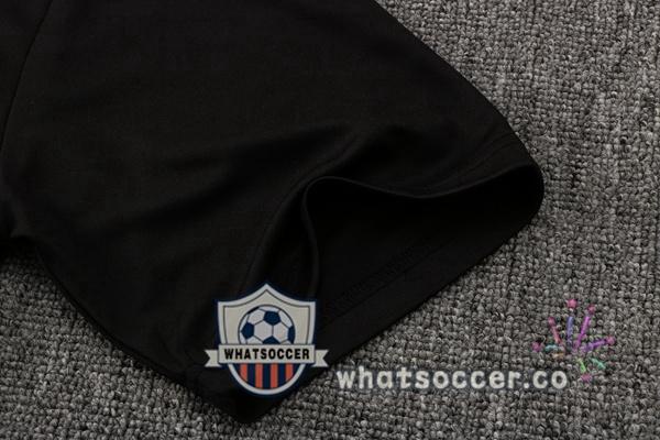 Training Polo Marseille OM + Pants Black 2021-2022