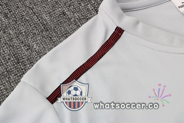 Training Polo Manchester City + Pants Gray 2021-2022