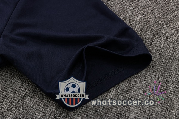 Training Polo Manchester City + Pants Blue Royal 2021-2022