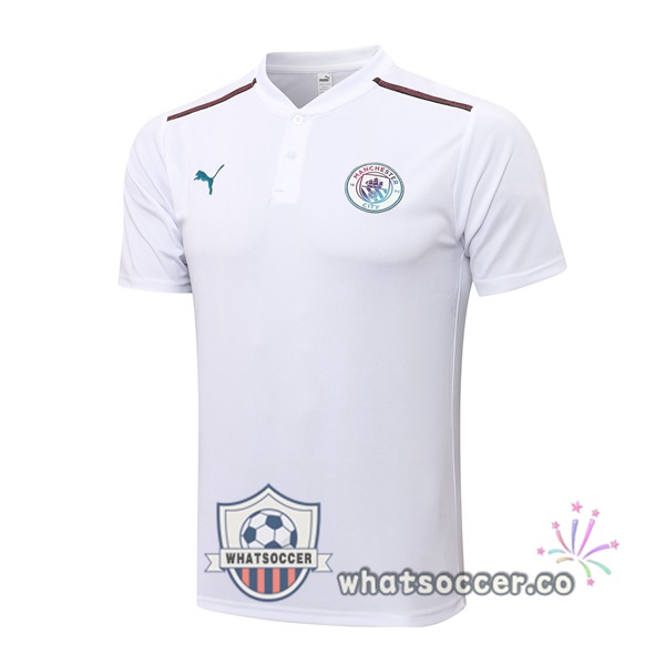 Training Polo Manchester City White 2021-2022