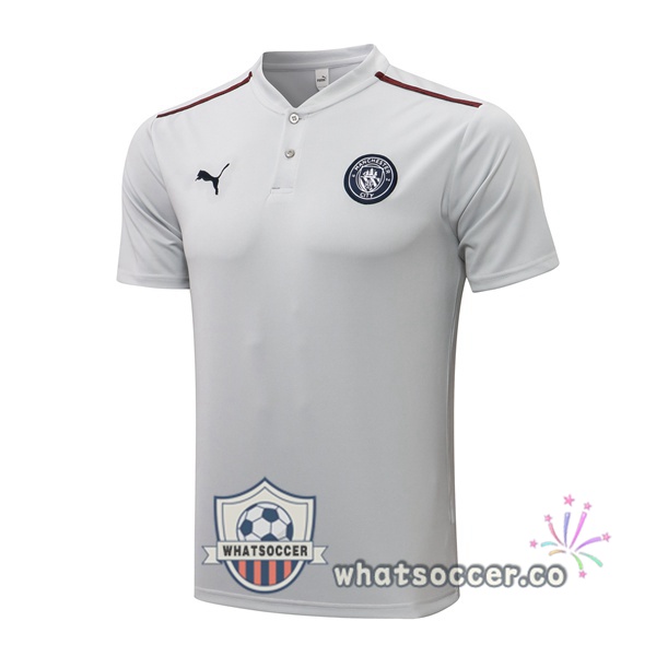 Training Polo Manchester City Gray 2021-2022