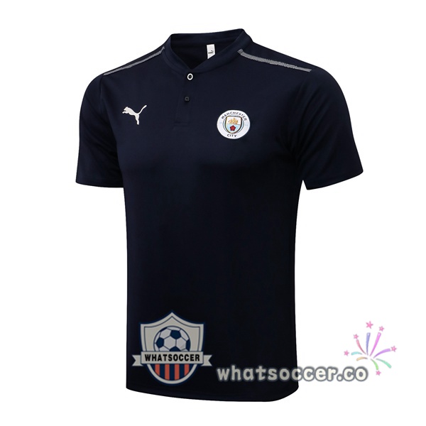 Training Polo Manchester City Blue Royal 2021-2022