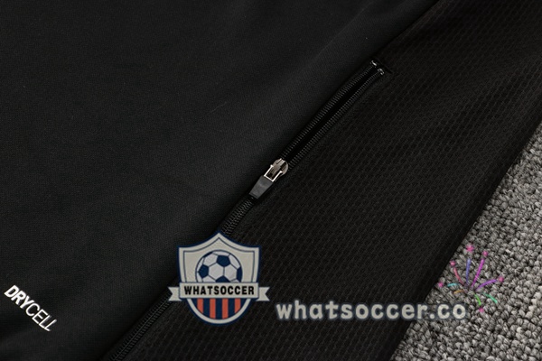 Dortmund BVB Black Hooded Jacket 2021-2022