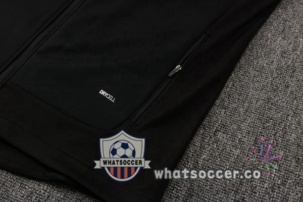 AC Milan Black Hooded Jacket 2021-2022