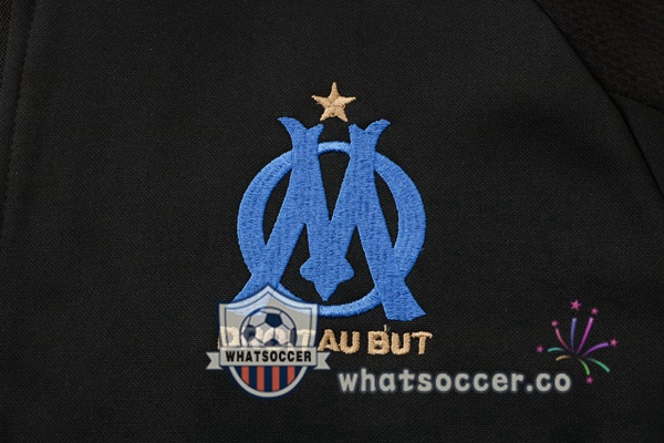 Marseille OM Black Hooded Jacket 2021-2022