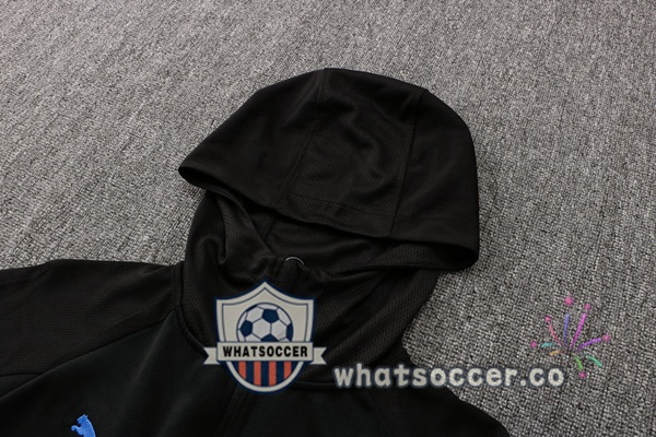 Marseille OM Black Hooded Jacket 2021-2022