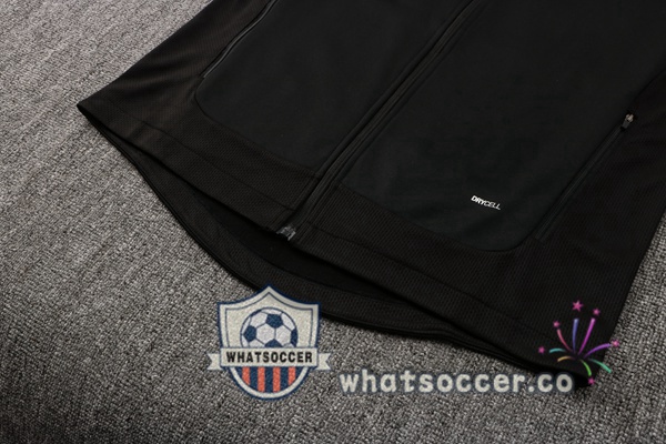 Marseille OM Black Hooded Jacket 2021-2022