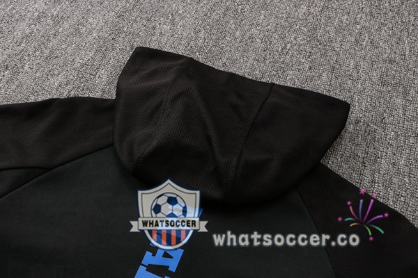 Marseille OM Black Hooded Jacket 2021-2022