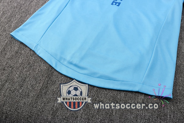 Marseille OM Blue Hooded Jacket 2021-2022