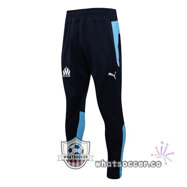 Marseille OM Black Blue Soccer Pants 2021-2022