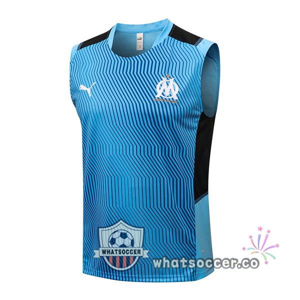 Marseille OM Blue Soccer Vest 2021-2022