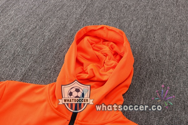 FC Liverpool Orange Hooded Jacket 2021-2022