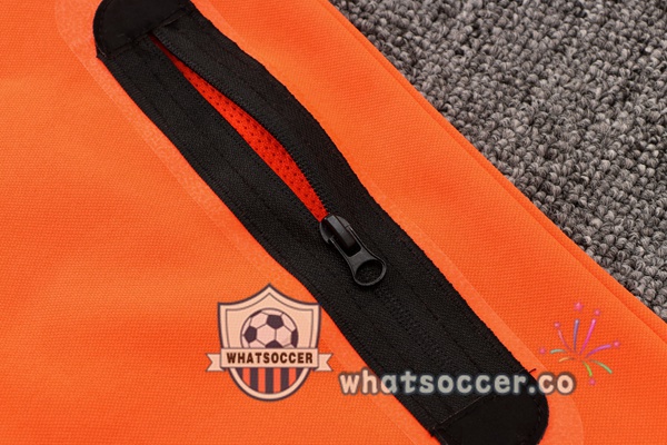FC Liverpool Orange Hooded Jacket 2021-2022