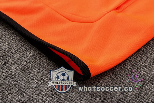FC Liverpool Orange Hooded Jacket 2021-2022