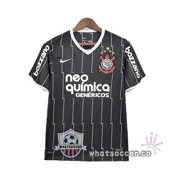 2011-2012 Corinthians Retro Away Jerseys Black