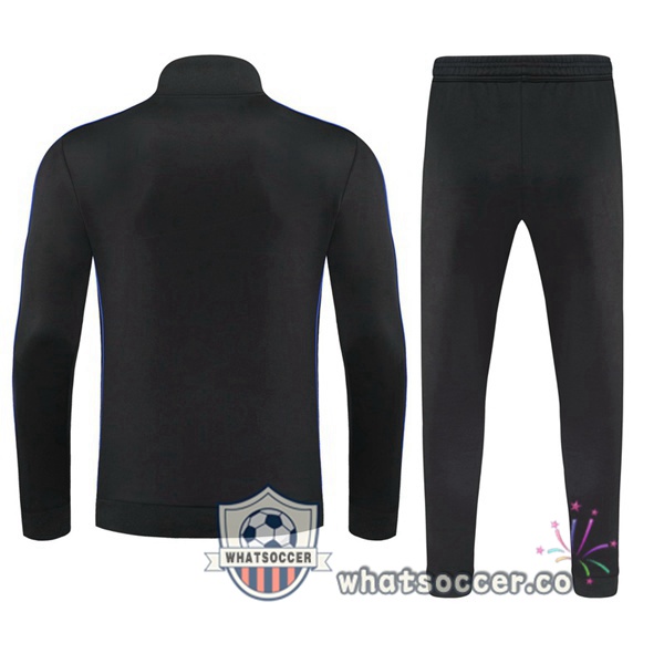SSC Napoli Black Training Jacket 2021-2022