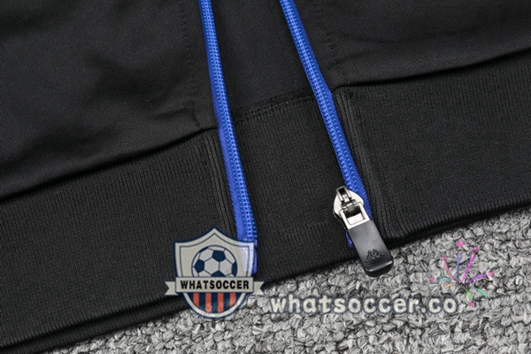 SSC Napoli Black Hooded Jacket 2021-2022