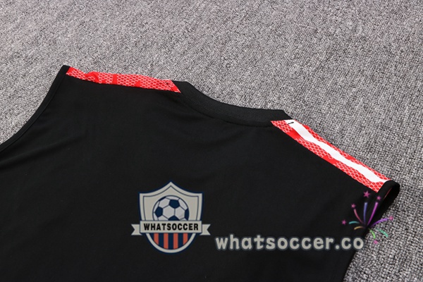Bayern Munich + Shorts Black Soccer Vest 2022-2023