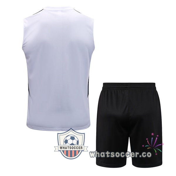Bayern Munich + Shorts White Soccer Vest 2022-2023