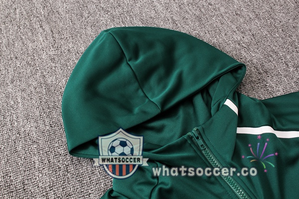 Mexico Green Hooded Jacket 2022-2023