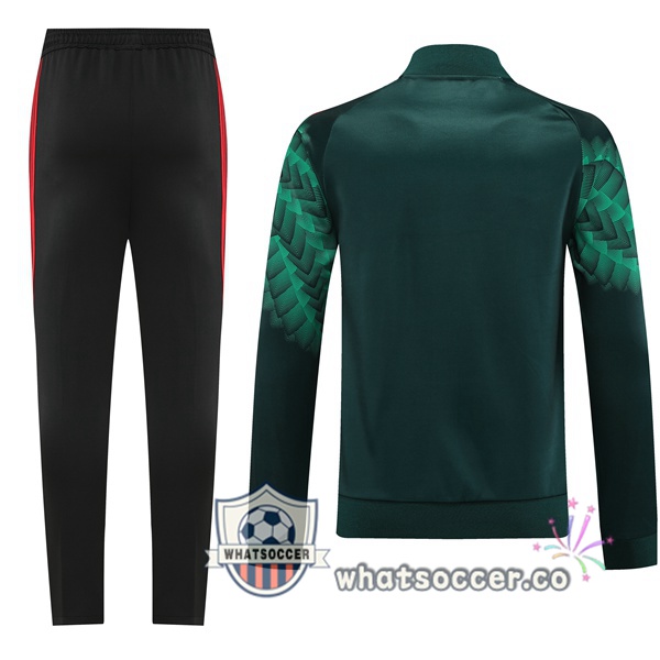 Mexico Green Black Jacket 2022-2023