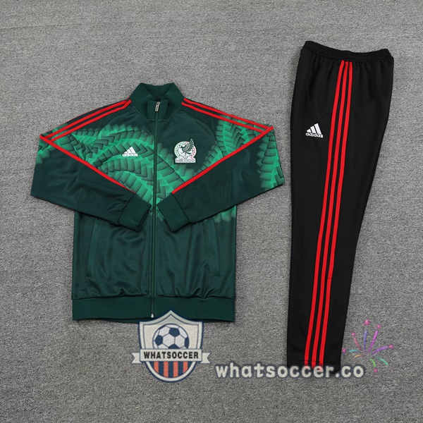 Mexico Green Black Jacket 2022-2023