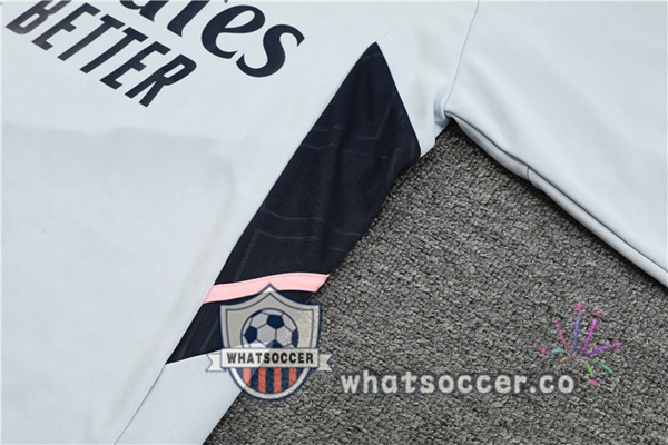 Arsenal High Collar Gray Tracksuit 2022-2023