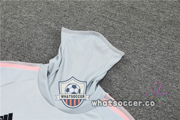 Arsenal High Collar Gray Tracksuit 2022-2023