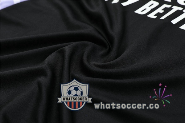 Real Madrid High Collar Black Tracksuit 2022-2023
