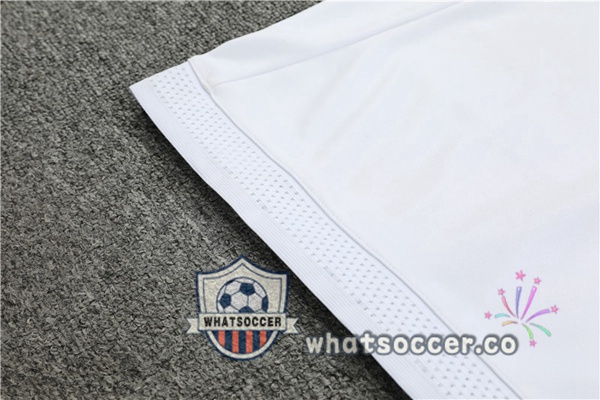 Real Madrid High Collar White Tracksuit 2022-2023