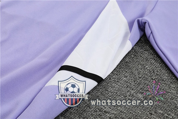 Real Madrid Purple Hooded Jacket 2022-2023