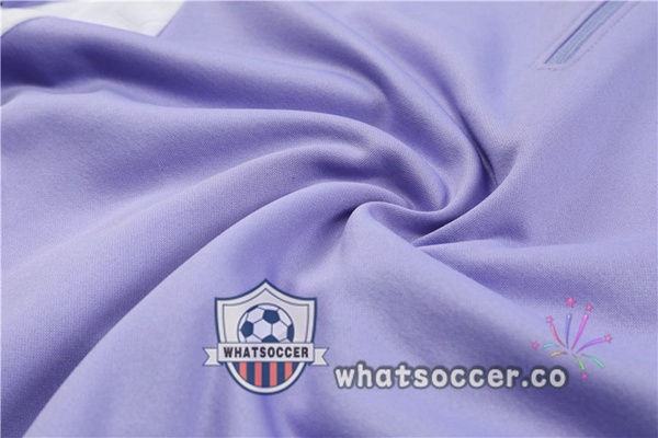 Real Madrid Purple Hooded Jacket 2022-2023