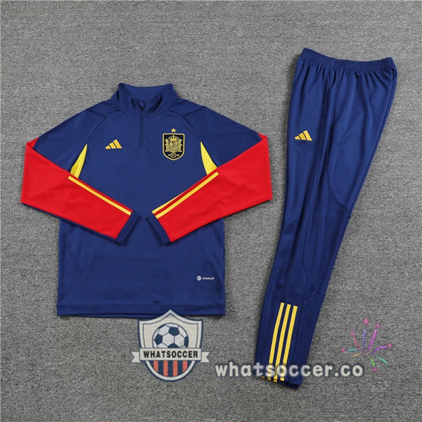 Spain Blue Royal Tracksuit 2022-2023