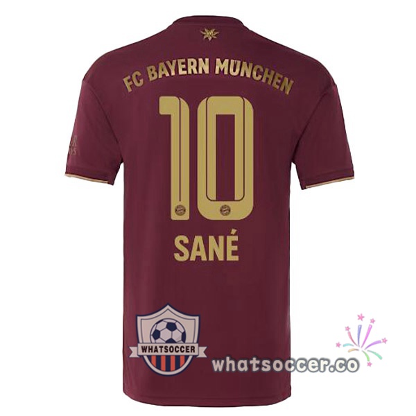 Bayern Munich (Sané 10) Edition speciale Soccer Jerseys Red 2022-2023
