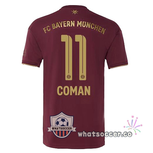 Bayern Munich (Coman 11) Edition speciale Soccer Jerseys Red 2022-2023