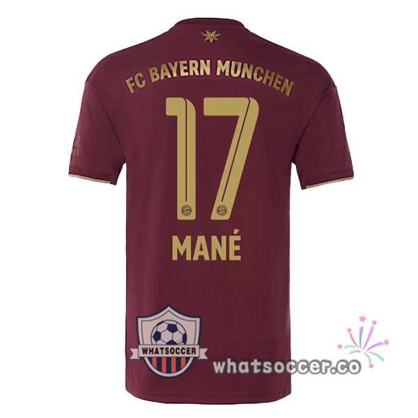 Bayern Munich (Mané 17) Edition speciale Soccer Jerseys Red 2022-2023