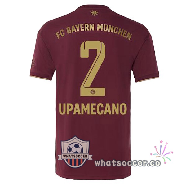 Bayern Munich (Upamecano 2) Edition speciale Soccer Jerseys Red 2022-2023
