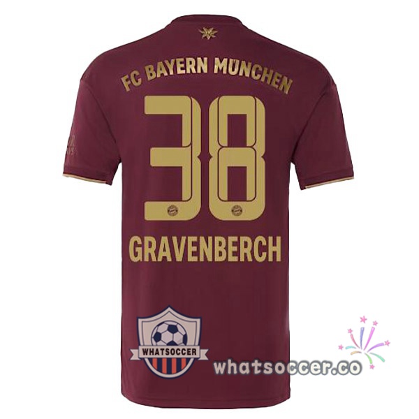 Bayern Munich (Gravenberch 38) Edition speciale Soccer Jerseys Red 2022-2023