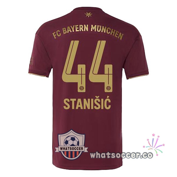 Bayern Munich (Stanišić 44) Edition speciale Soccer Jerseys Red 2022-2023