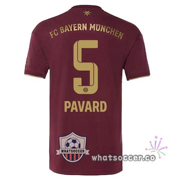 Bayern Munich (Pavard 5) Edition speciale Soccer Jerseys Red 2022-2023