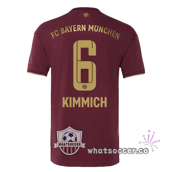 Bayern Munich (Kimmich 6) Edition speciale Soccer Jerseys Red 2022-2023