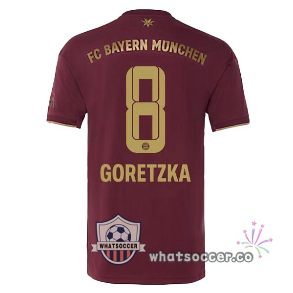 Bayern Munich (Goretzka 8) Edition speciale Soccer Jerseys Red 2022-2023