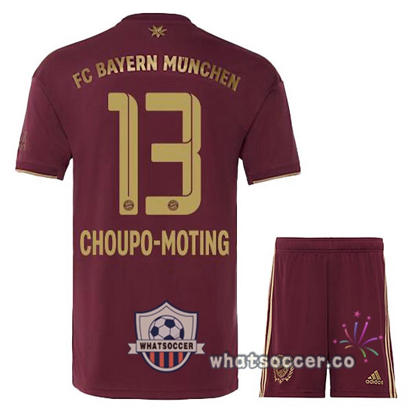Bayern Munich (Choupo-Moting 13) Kids Edition speciale Soccer Jerseys Red 2022-2023