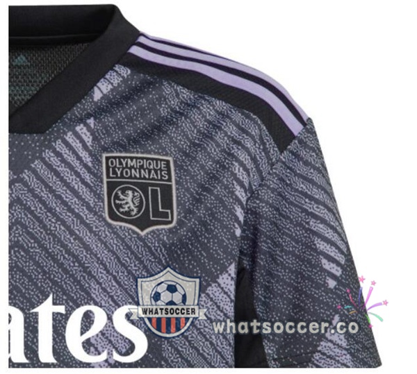 Olympique Lyonnais Third Soccer Jerseys Gray 2022-2023