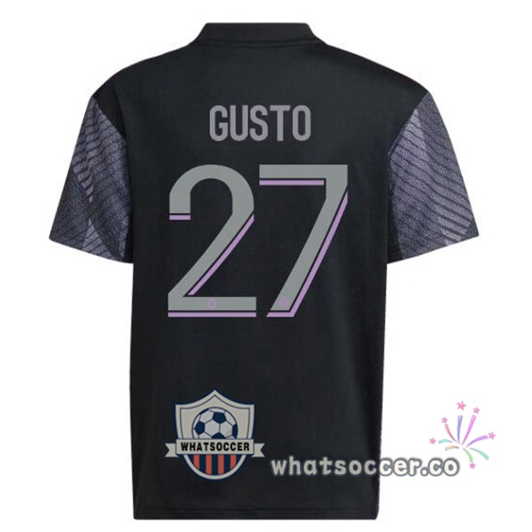 Olympique Lyonnais (GUSTO 27) Third Soccer Jerseys Black 2022-2023