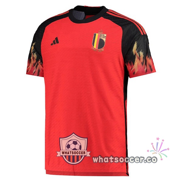 Belgium Home Soccer Jerseys Red 2022-2023